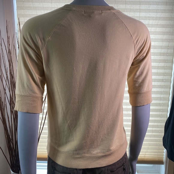 Banana Republic Women’s V-Neck Yellow Mid Sleeve Light Sweater Fits XS - Picture 3 of 5